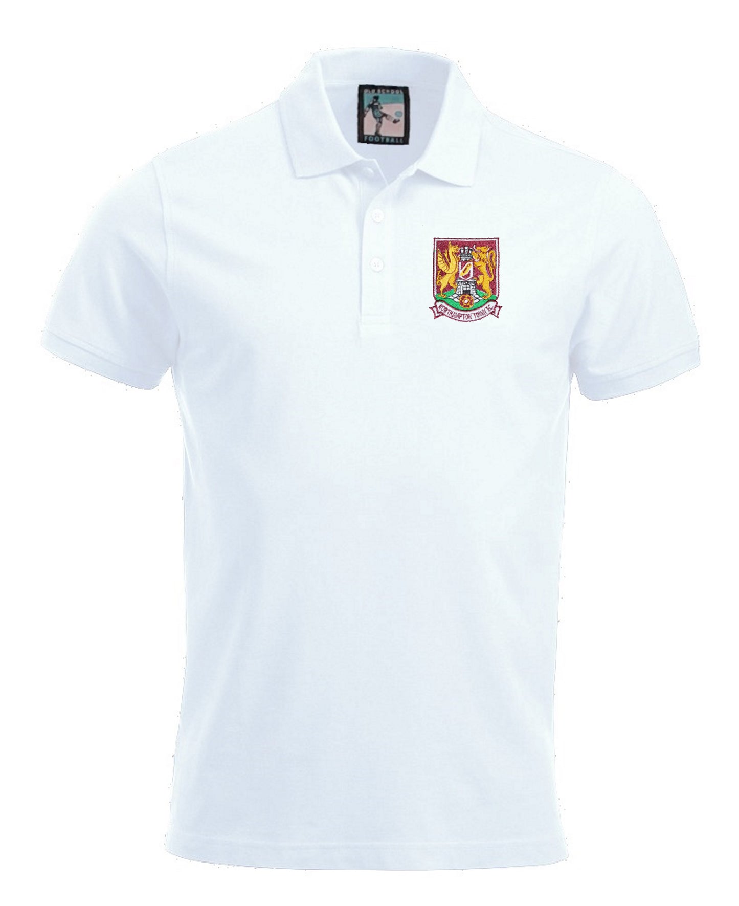 Northampton Town Retro 1960s Football Polo Shirt - Polo