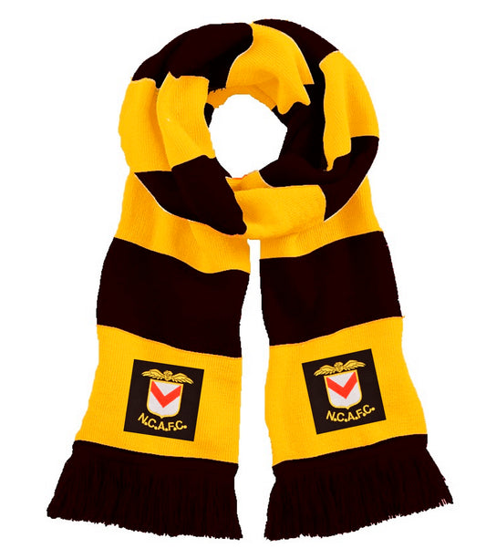 Newport County Retro 1960s Traditional Football Scarf - Scarf