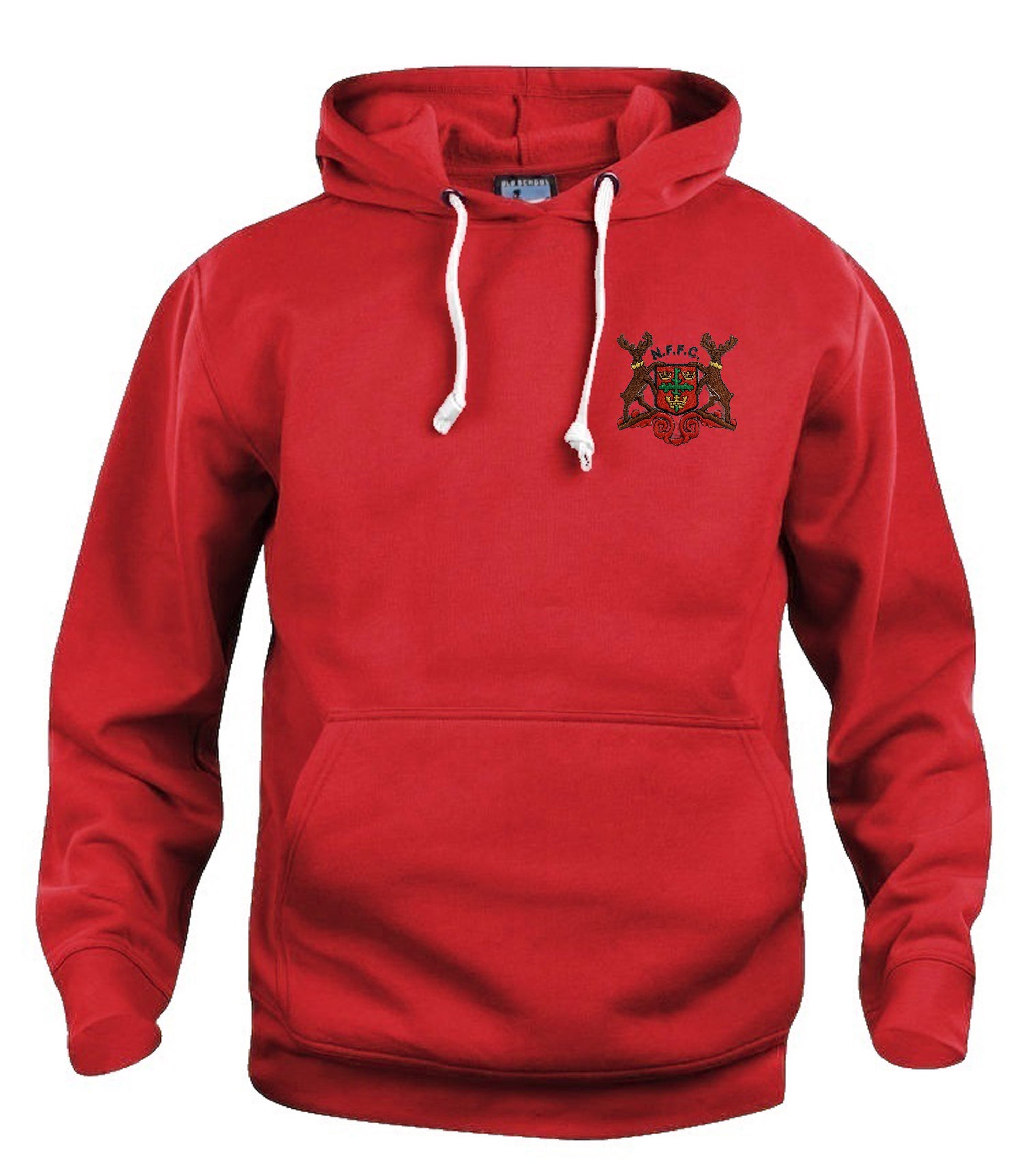 Nottingham Forest Retro Football Hoodie 1950s, 60s and 1970s - Old School Football