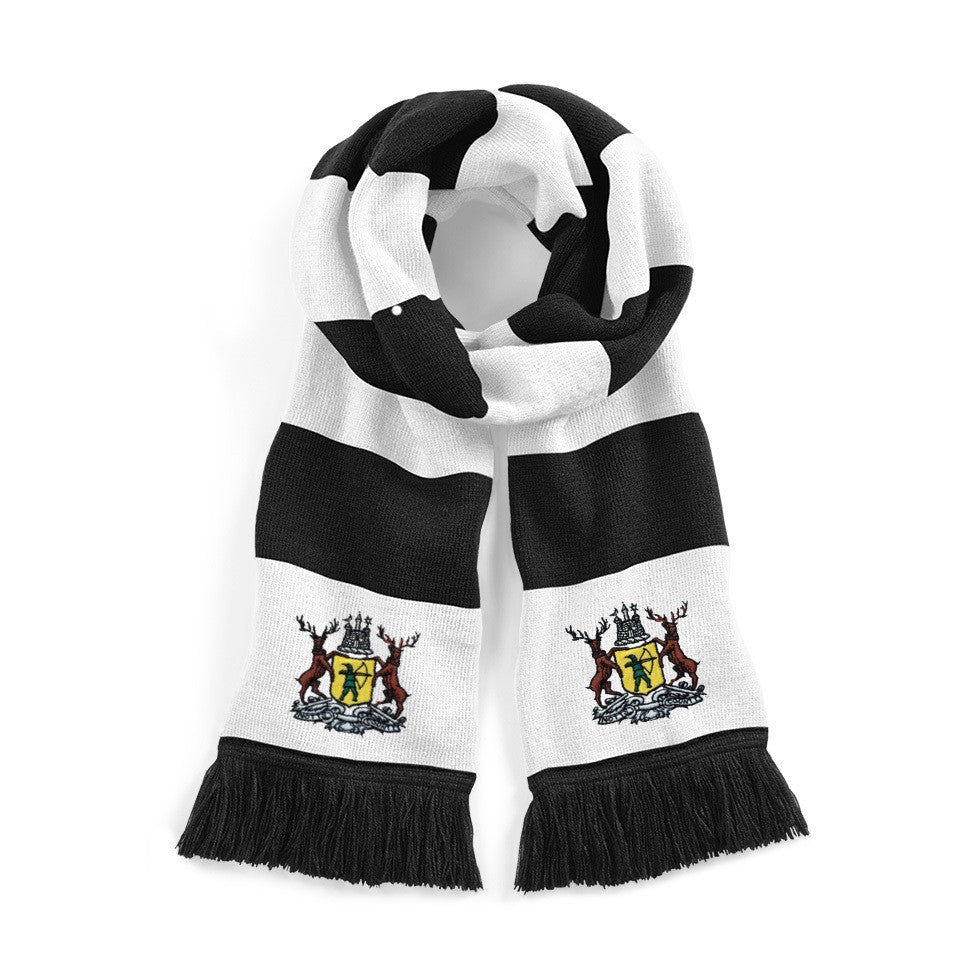 Notts County Retro Football Scarf 1960s / 1970s - Old School Football