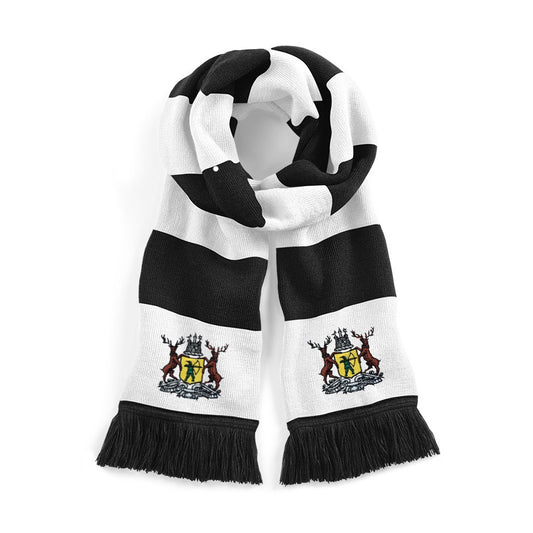Notts County Retro Football Scarf 1960s / 1970s - Old School Football