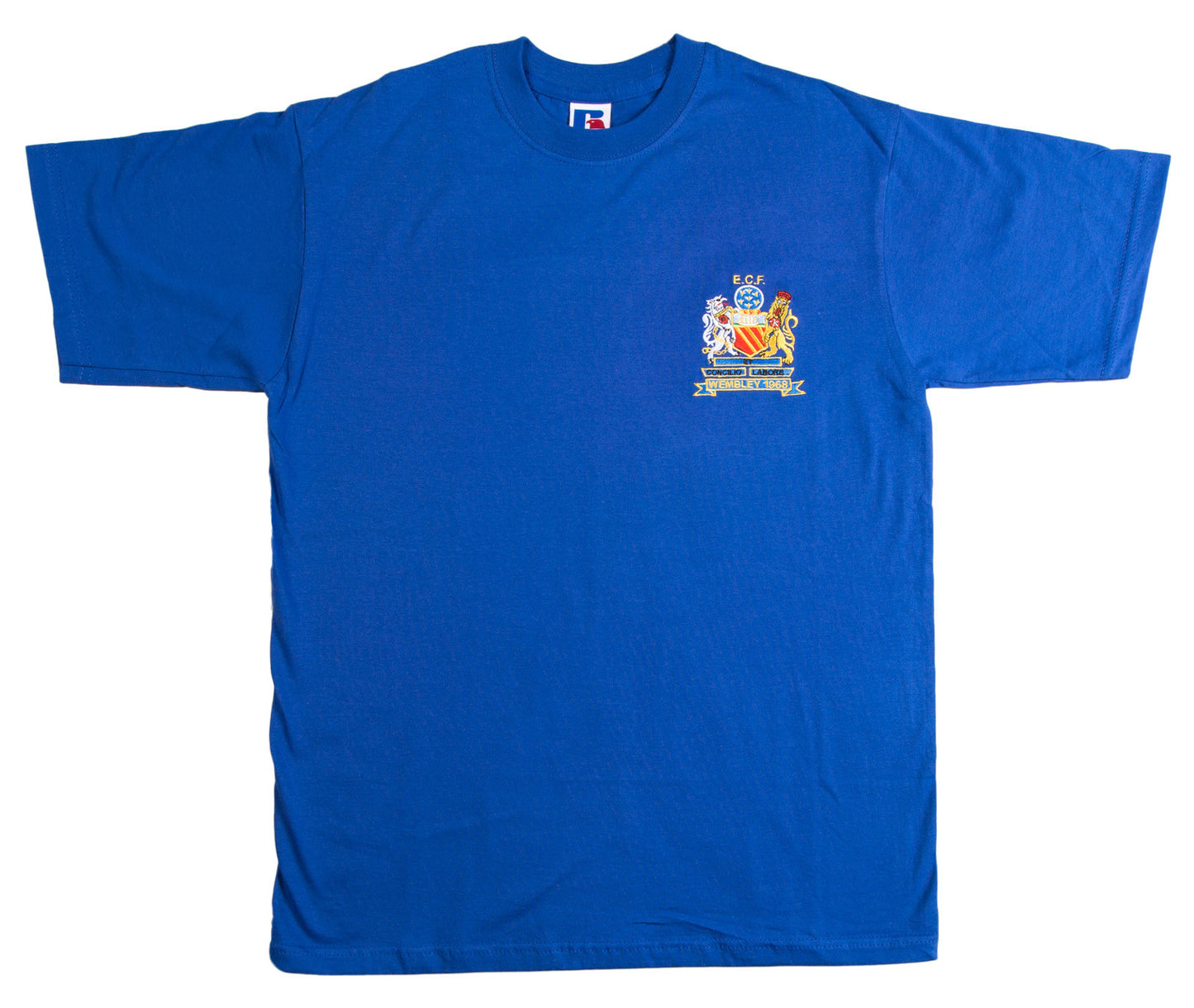 Manchester United Retro Football T Shirt 1968 European Cup Final - Old School Football