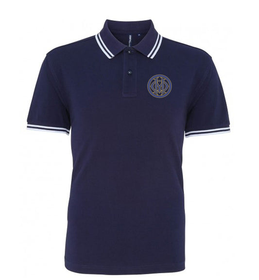 Olympique De Marseille Retro Football Iconic Polo 1970/1980s - Polo