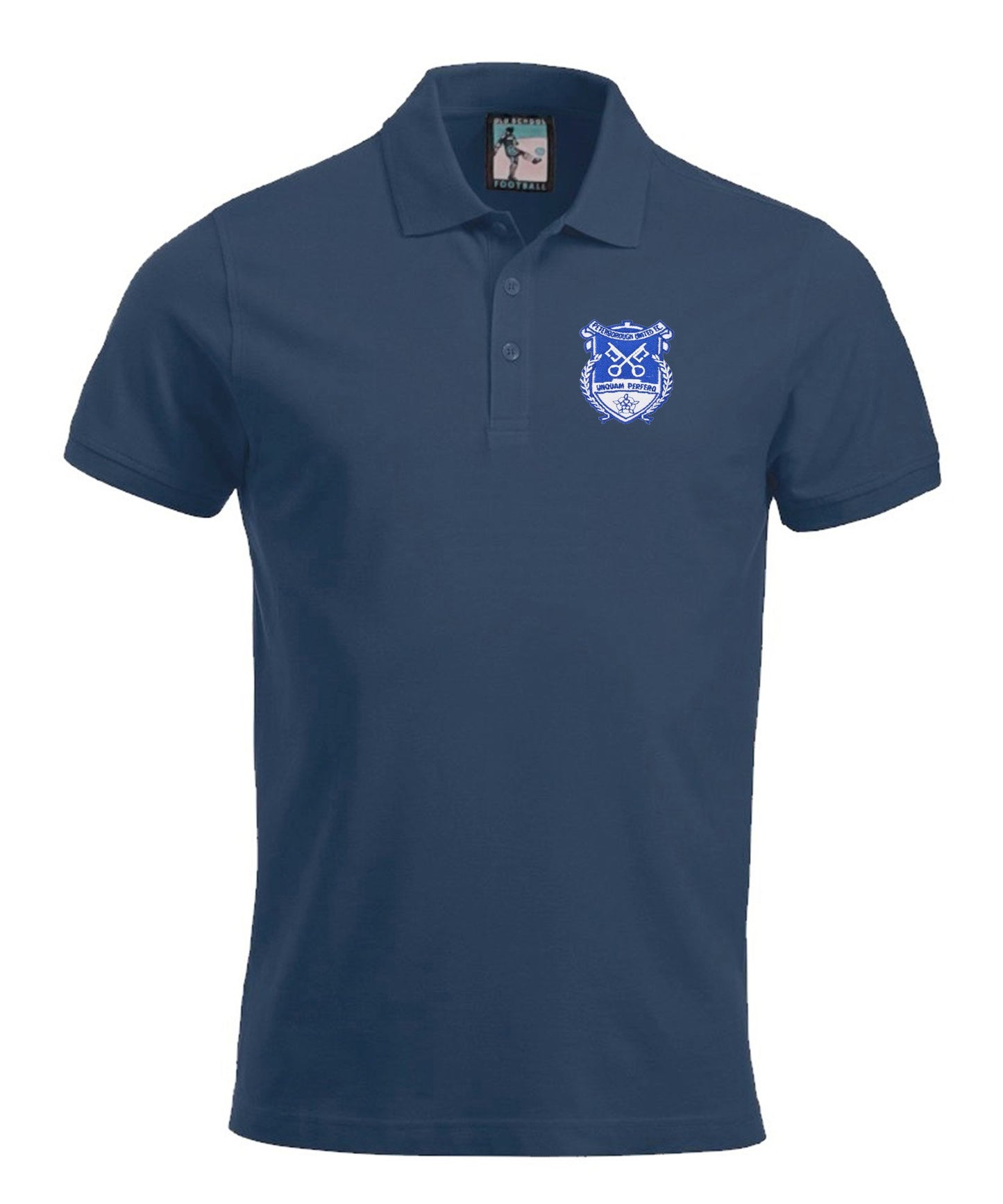 Peterborough United Retro 1960s Football Polo Shirt - Polo