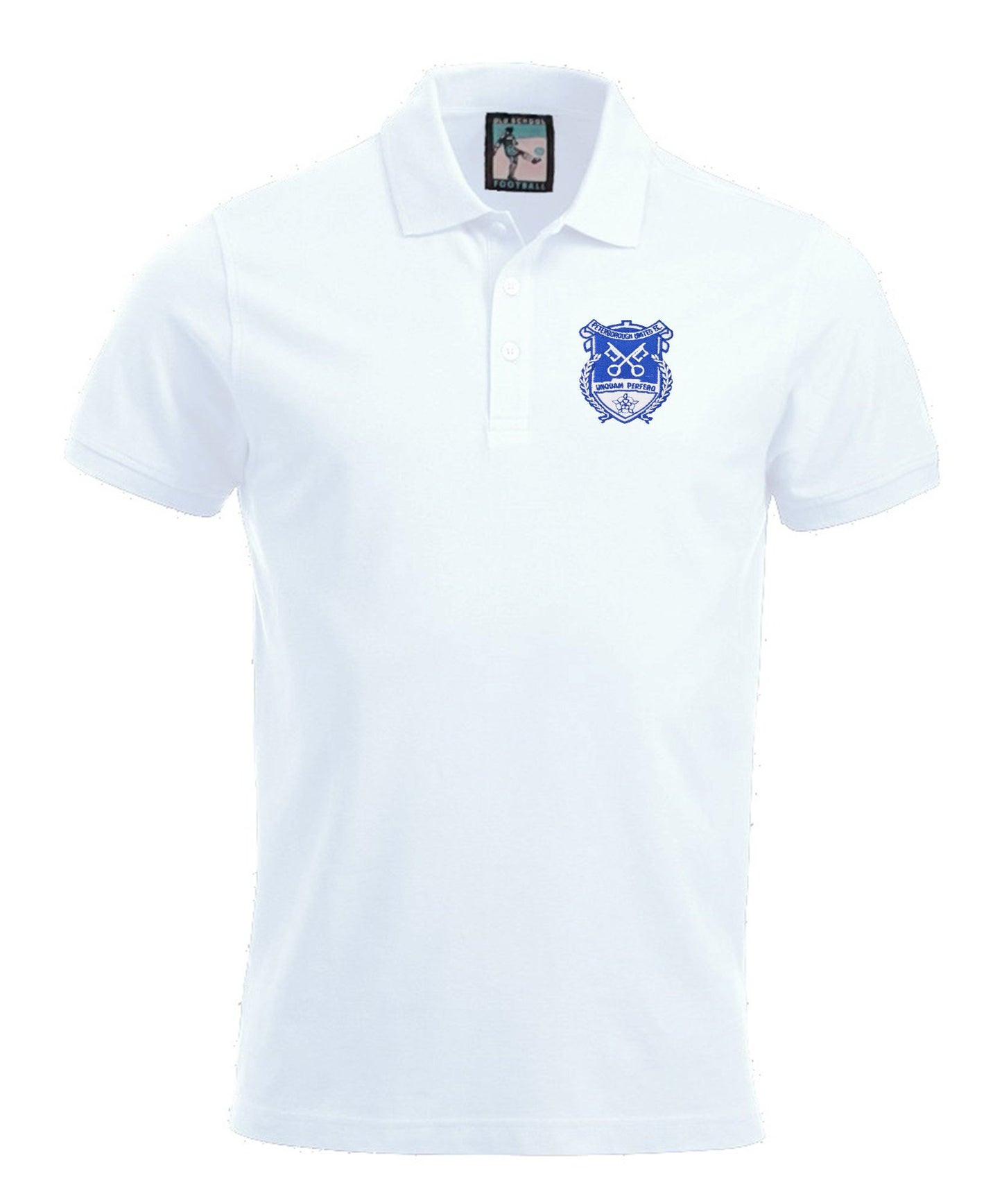 Peterborough United Retro 1960s Football Polo Shirt - Polo