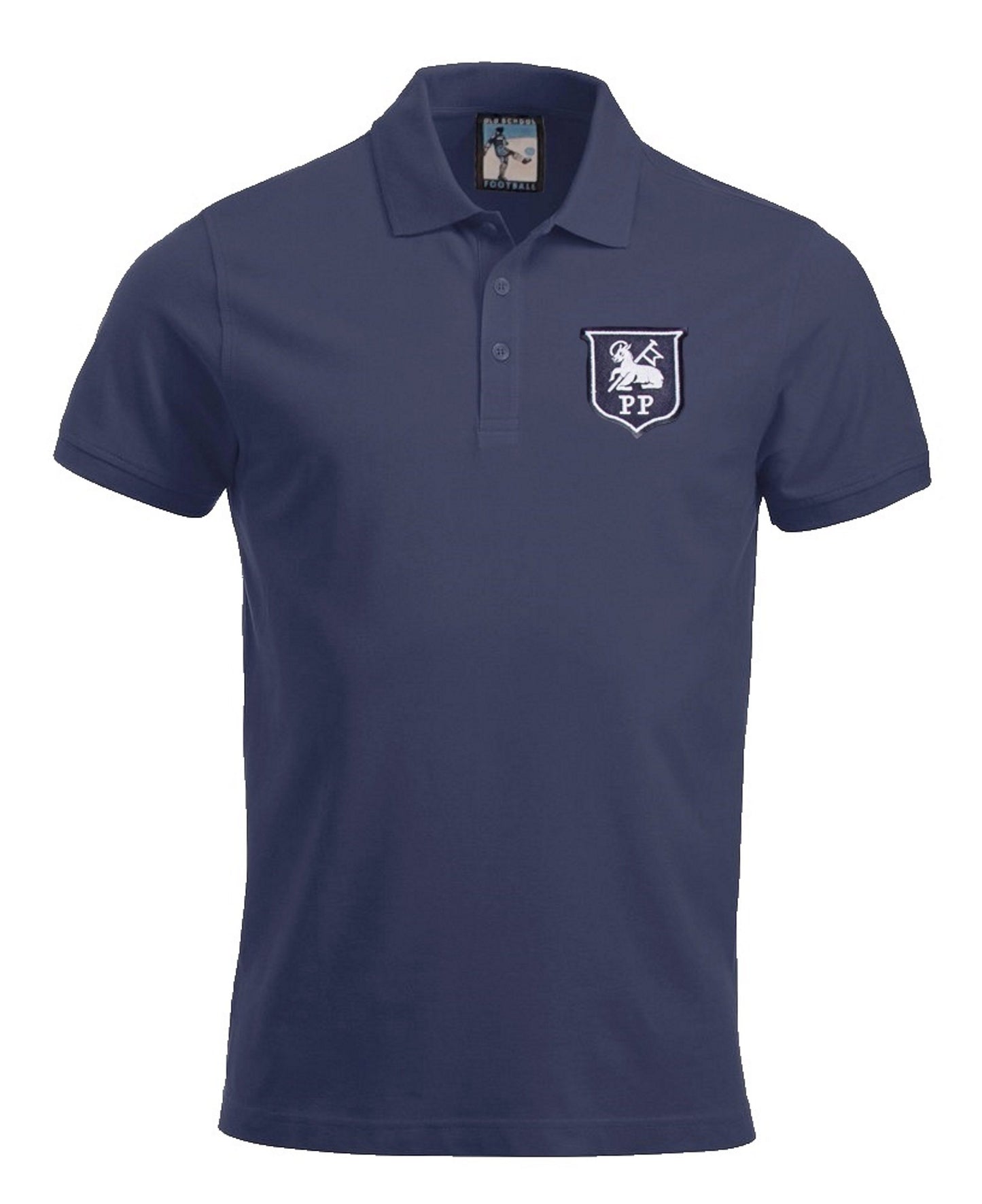 Preston North End Retro 1940 - 1960s Football Polo Shirt - Polo