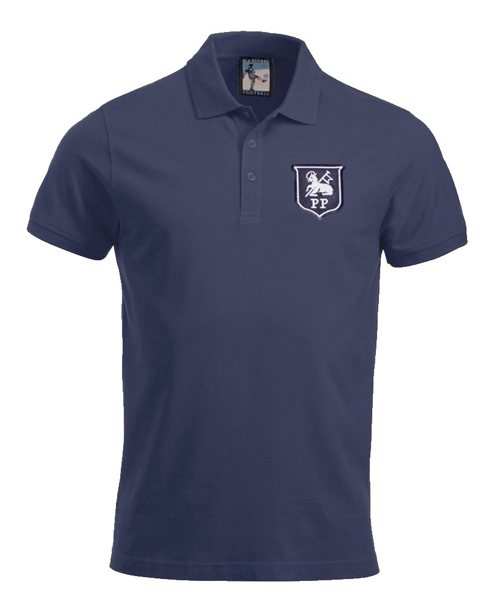 Preston North End Retro 1940 - 1960s Football Polo Shirt - Polo