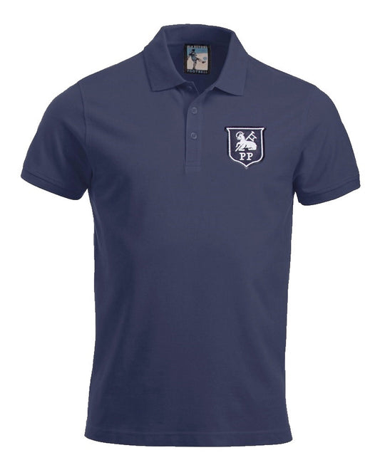 Preston North End Retro 1940 - 1960s Football Polo Shirt - Polo