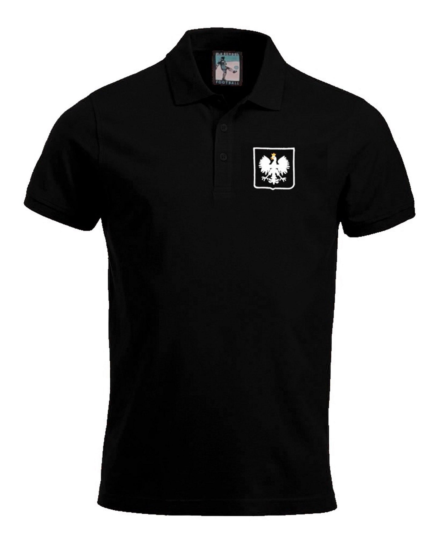 Poland Retro 1960s Football Polo Shirt - Polo