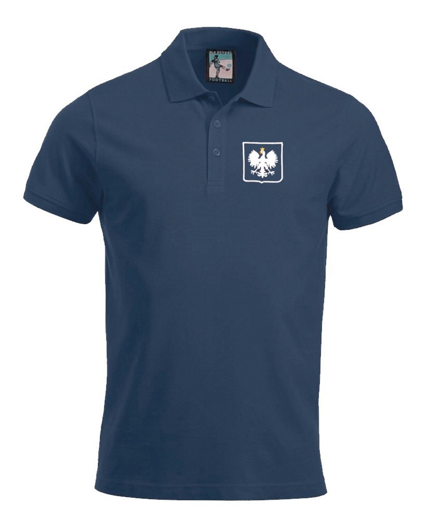 Poland Retro 1960s Football Polo Shirt - Polo