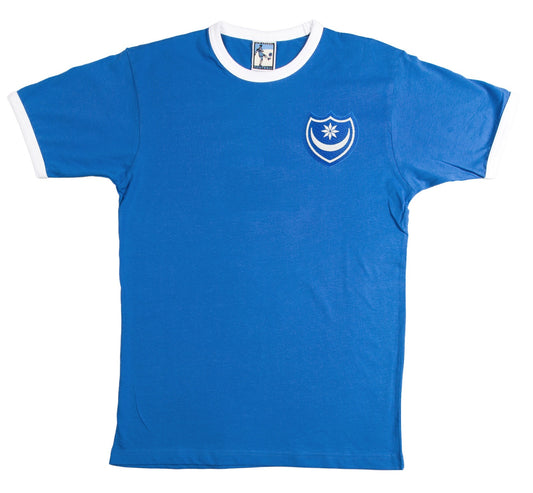 Portsmouth Retro Football T Shirt 1960s - Old School Football