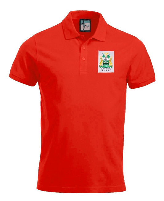 Rotherham United Retro 1970s Football Polo Shirt - Polo
