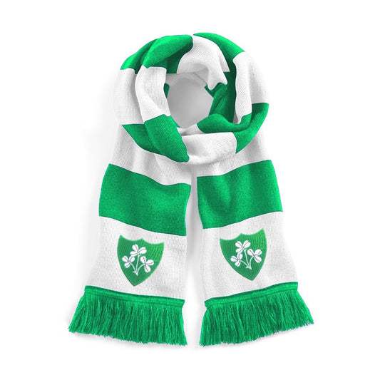 Republic of Ireland Eire Retro Football Scarf 1970s - Old School Football