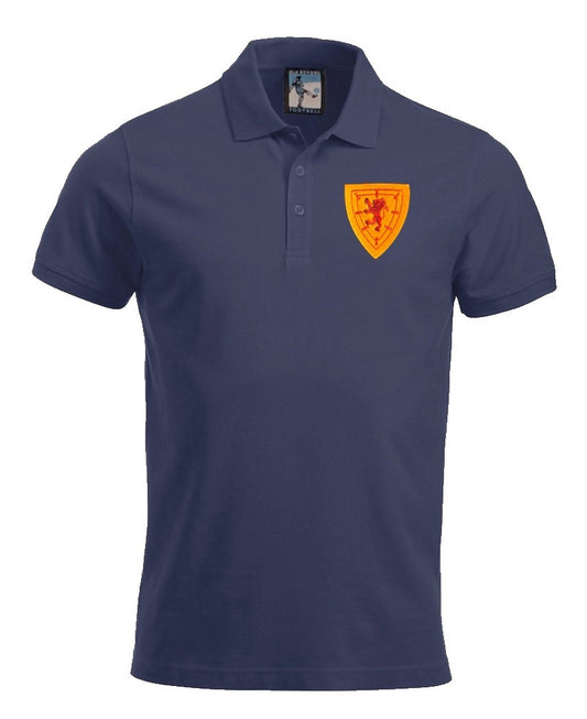 Scotland Retro Football Polo Shirt - Polo