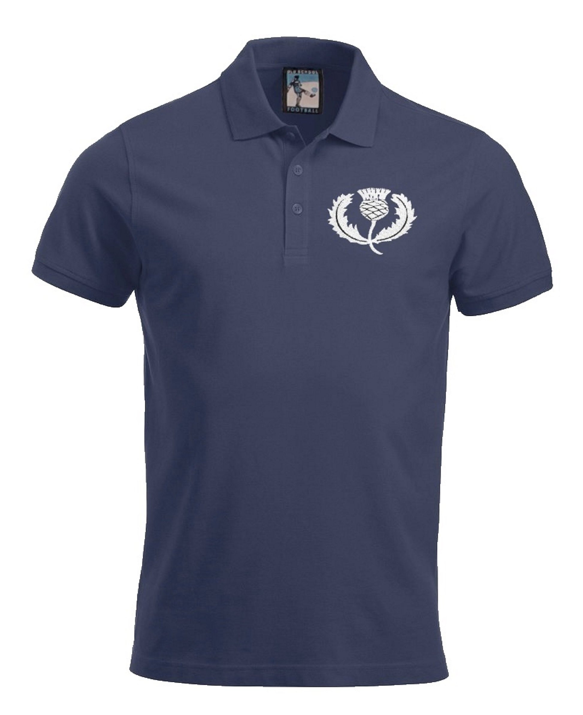 Scotland Retro Rugby Polo Shirt - Polo