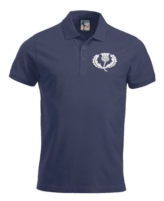 Scotland Retro Rugby Polo Shirt - Polo