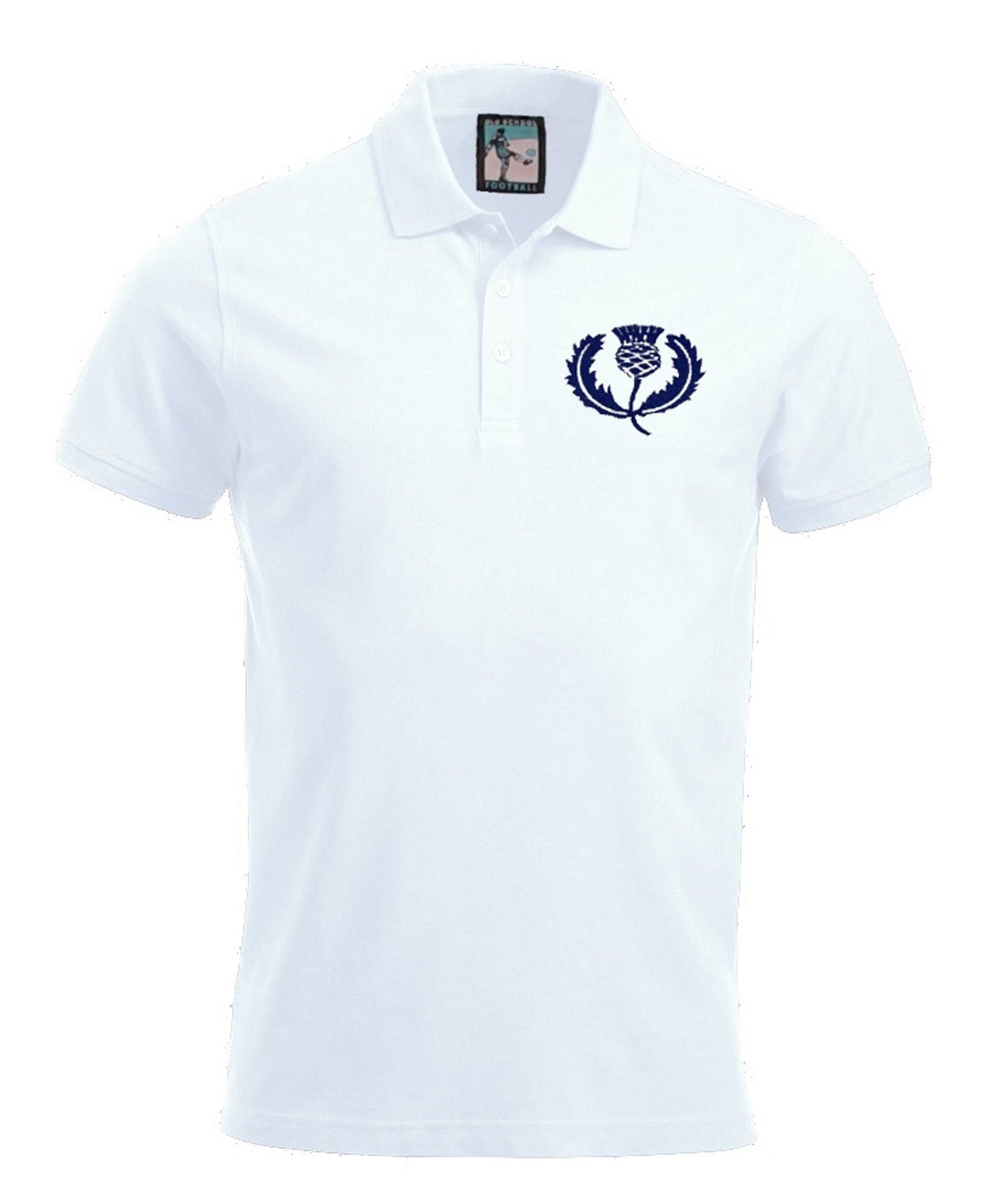 Scotland Retro Rugby Polo Shirt - Polo