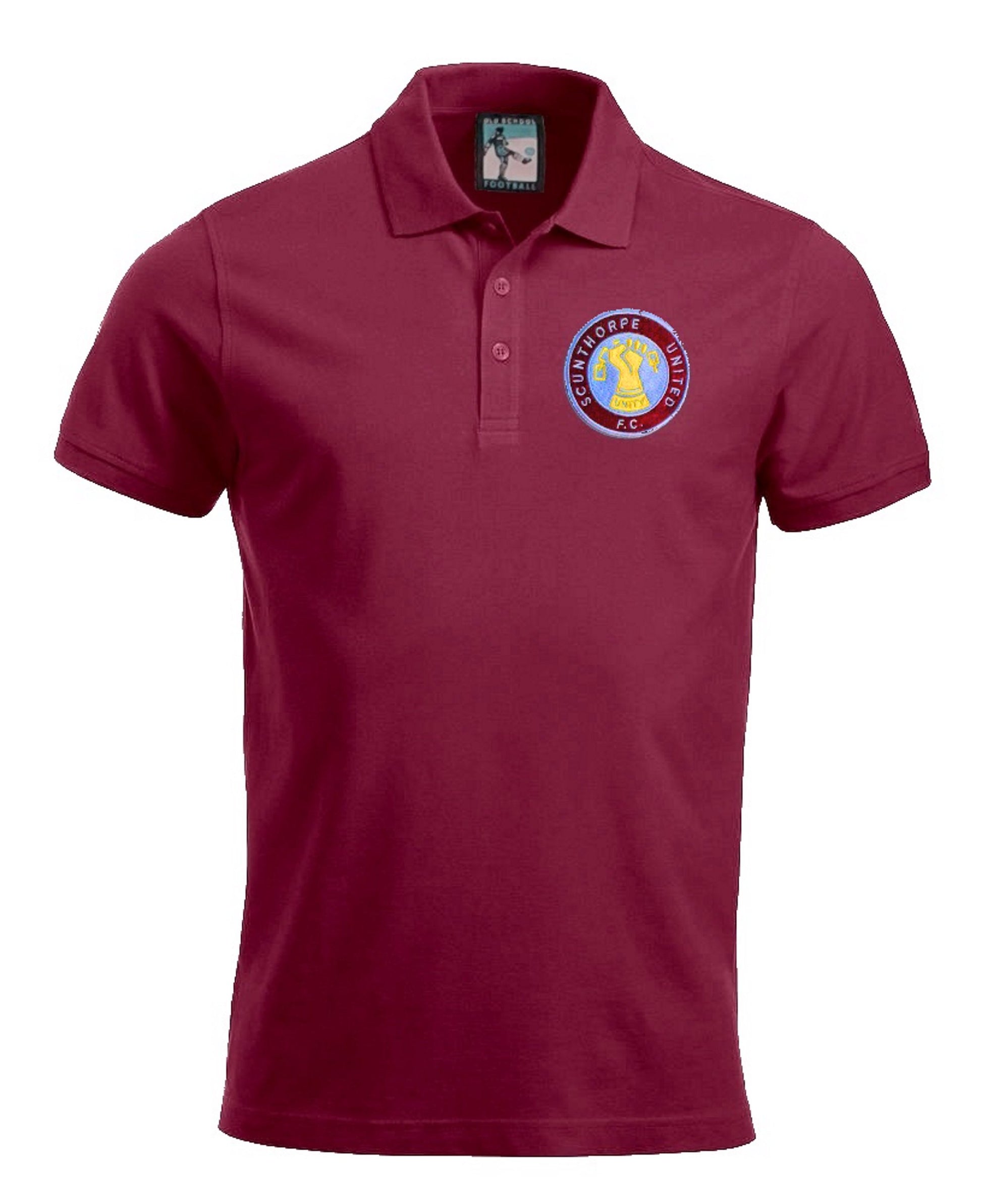 Scunthorpe United Retro Football Polo Shirt - Polo