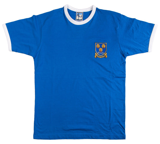 Shrewsbury Town Retro Football T Shirt 1993 - 2007 - Old School Football