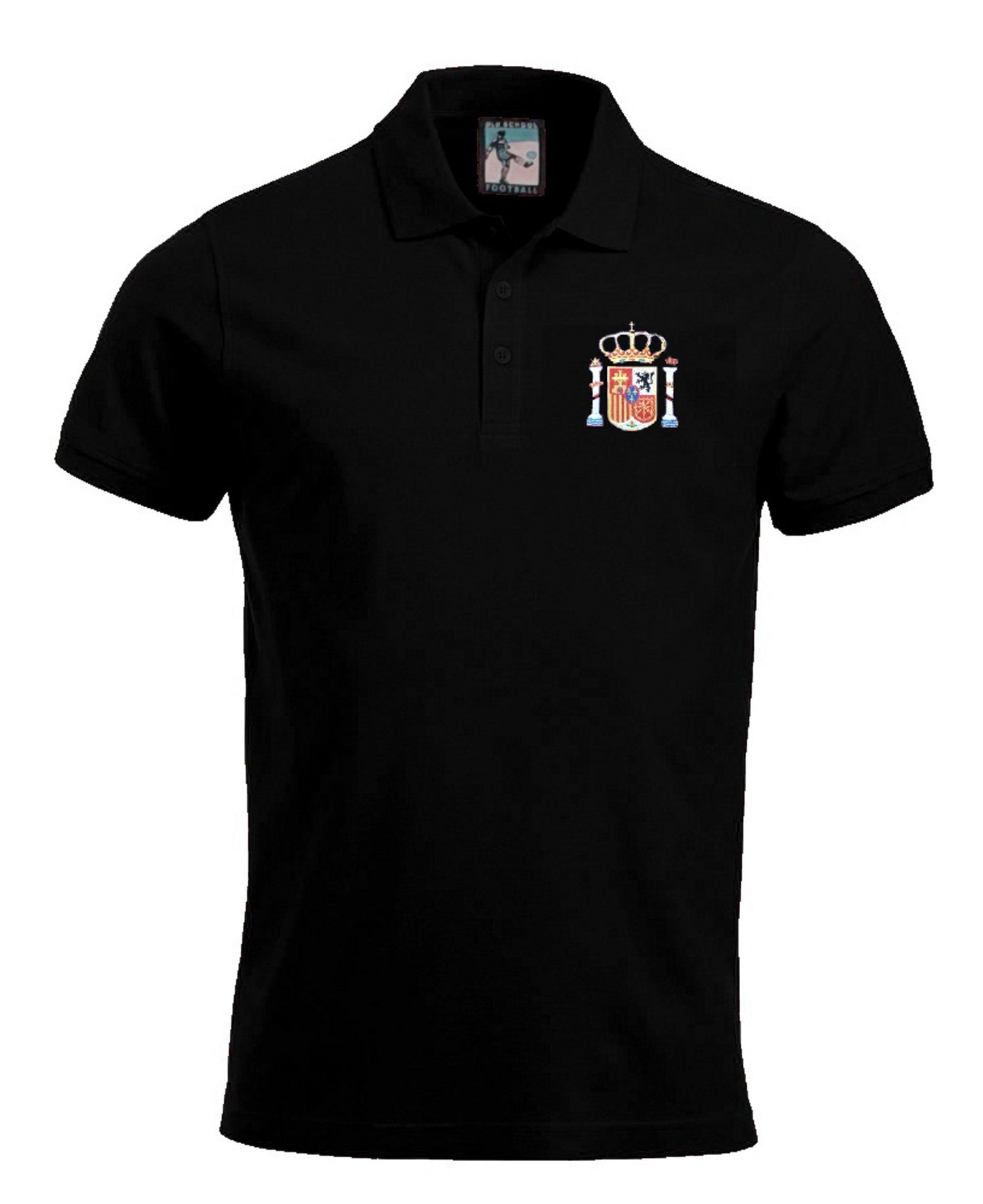 Spain Retro Football Polo Shirt - Polo