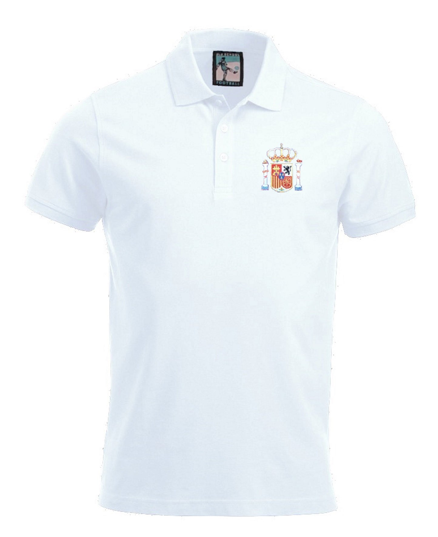Spain Retro Football Polo Shirt - Polo