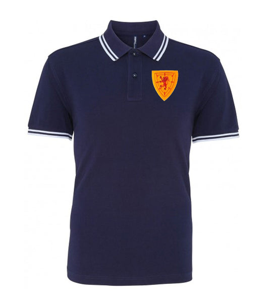 Scotland Retro Football Iconic Polo 1960s