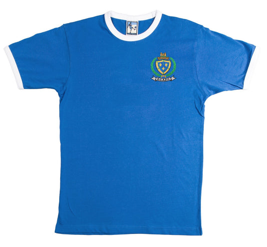 Stockport County Retro Football T Shirt 1960s-T Shirt