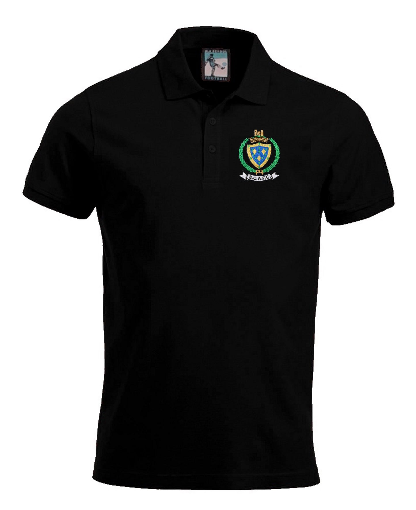 Stockport County Retro Football Polo 1966-1967