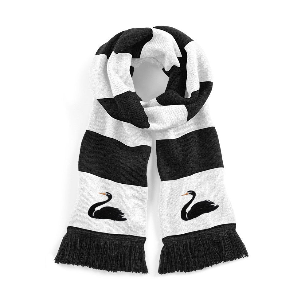 Swansea City Retro Football Scarf 1960s - Old School Football