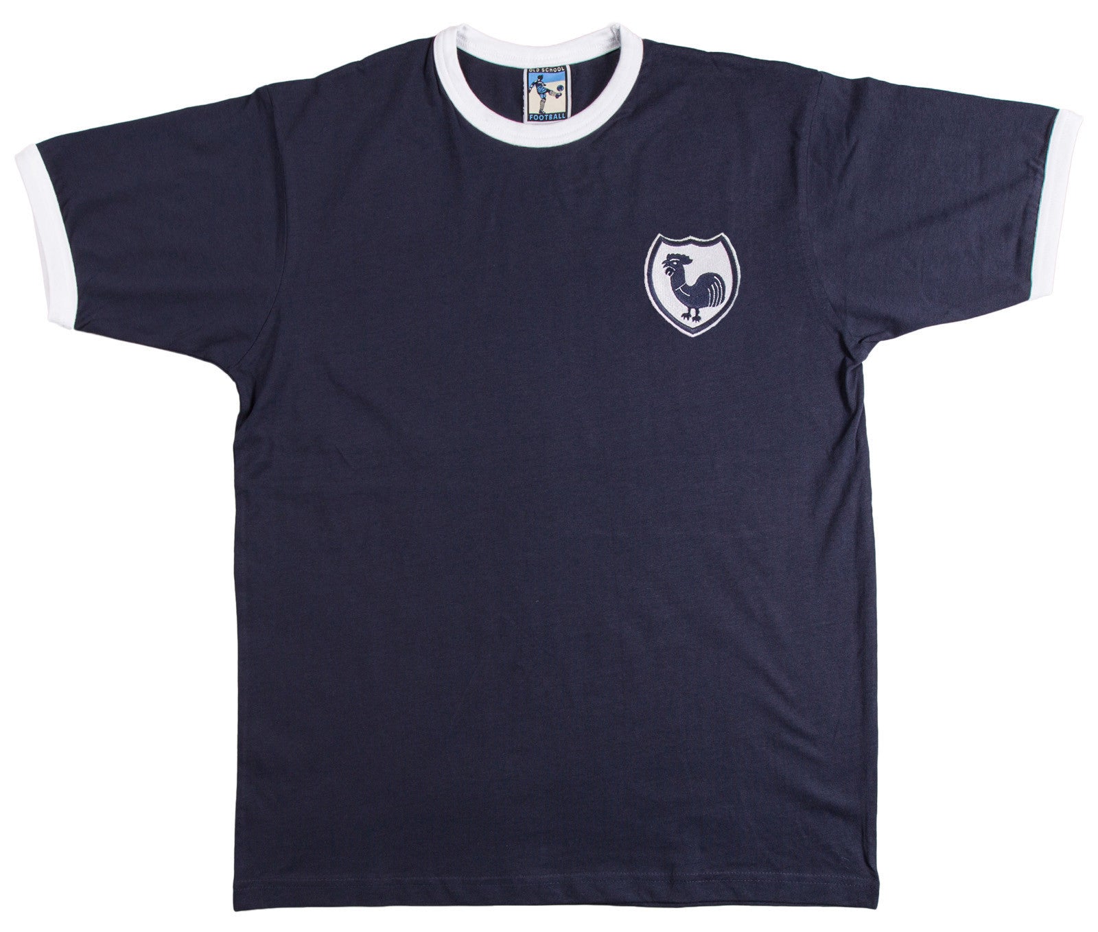 Tottenham Hotspur Retro Football T Shirt 1940s - 1950s - Old School Football