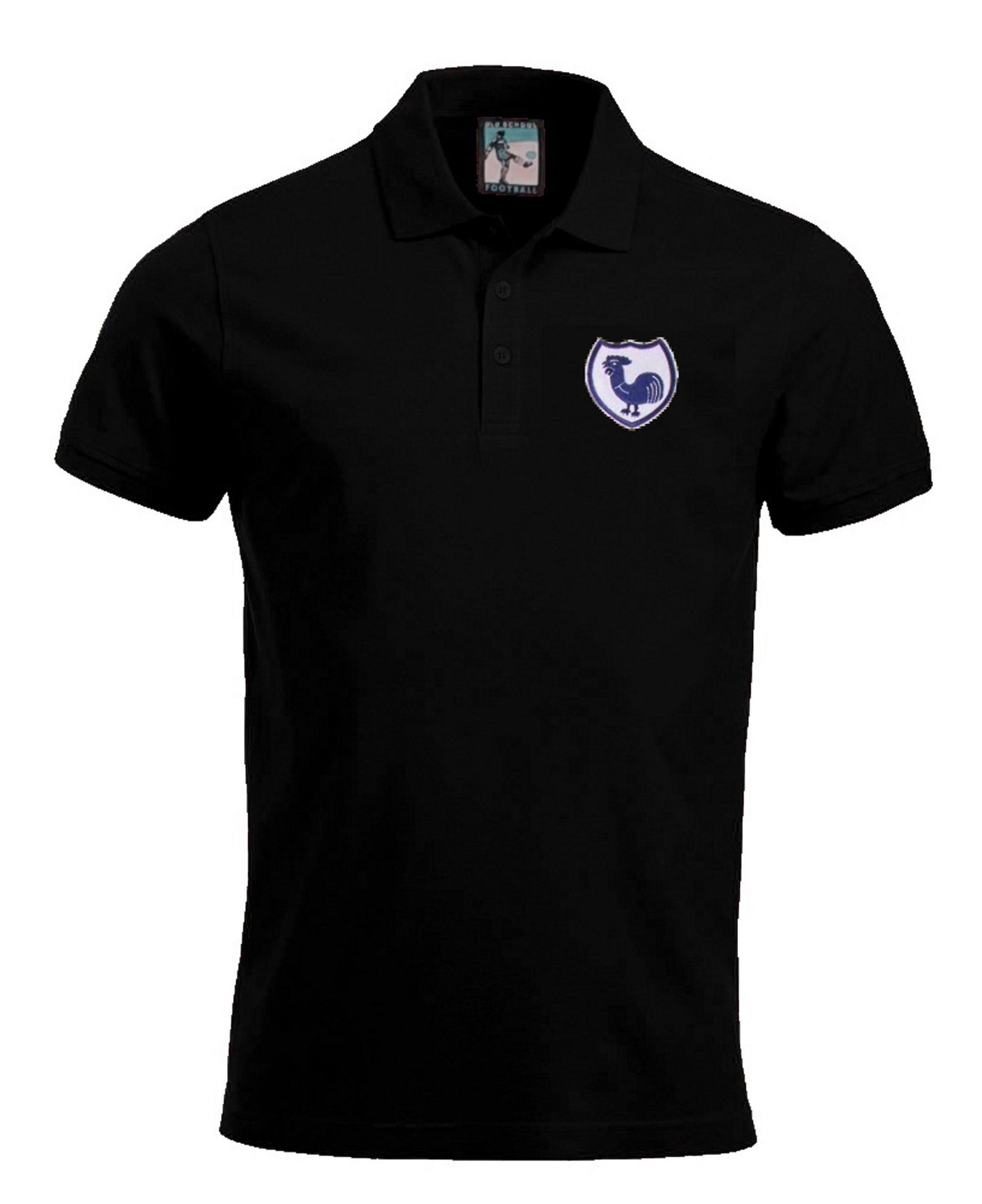 Tottenham Hotspur Retro Football Polo Shirt 1940s - 1950s - Polo