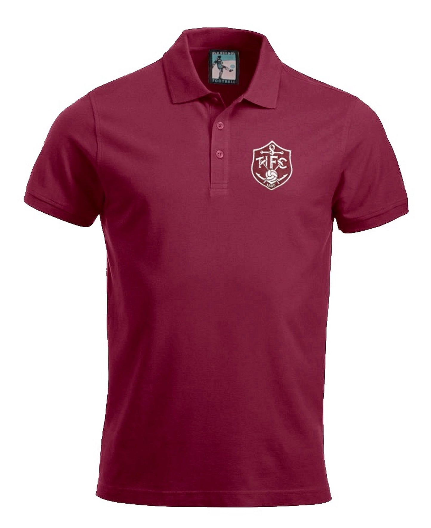 West Ham Thames Ironworks Retro 1895 Football Polo Shirt - Polo