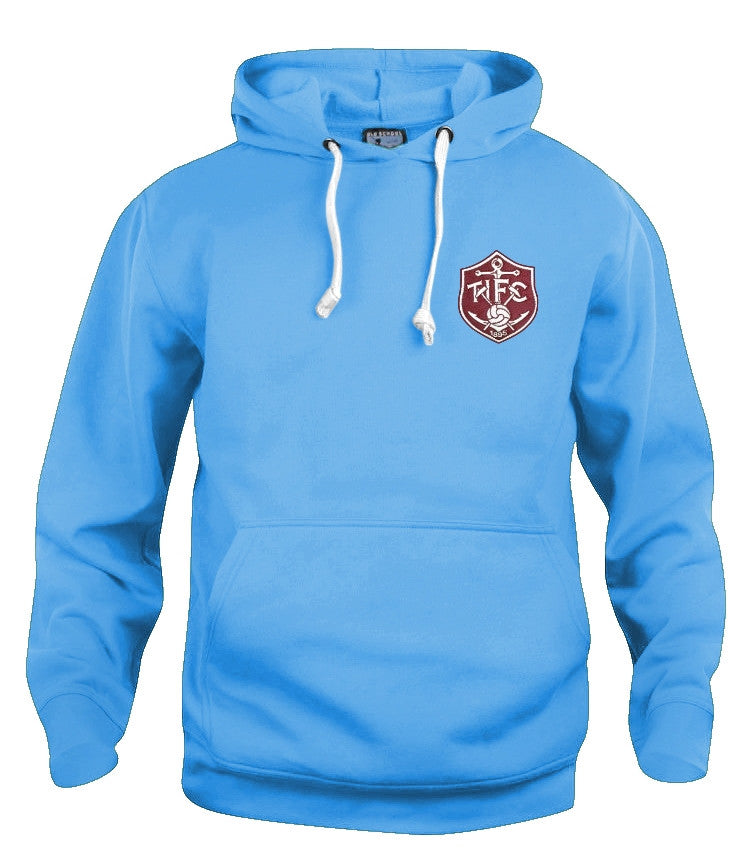 Thames Ironworks (West Ham) Retro Football Hoodie 1895 - Old School Football