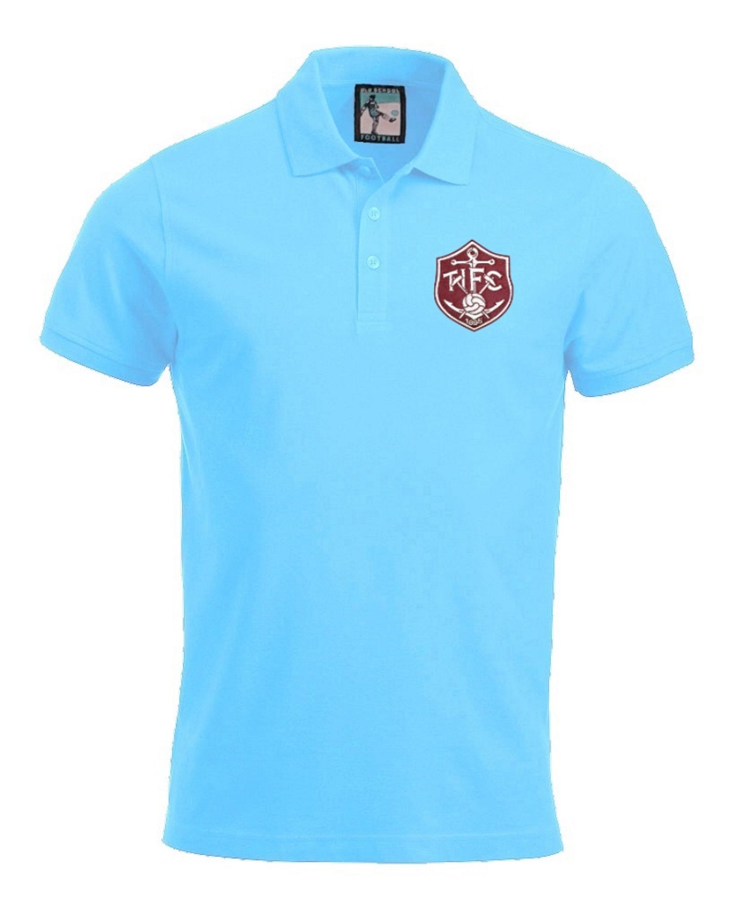 West Ham Thames Ironworks Retro 1895 Football Polo Shirt - Polo