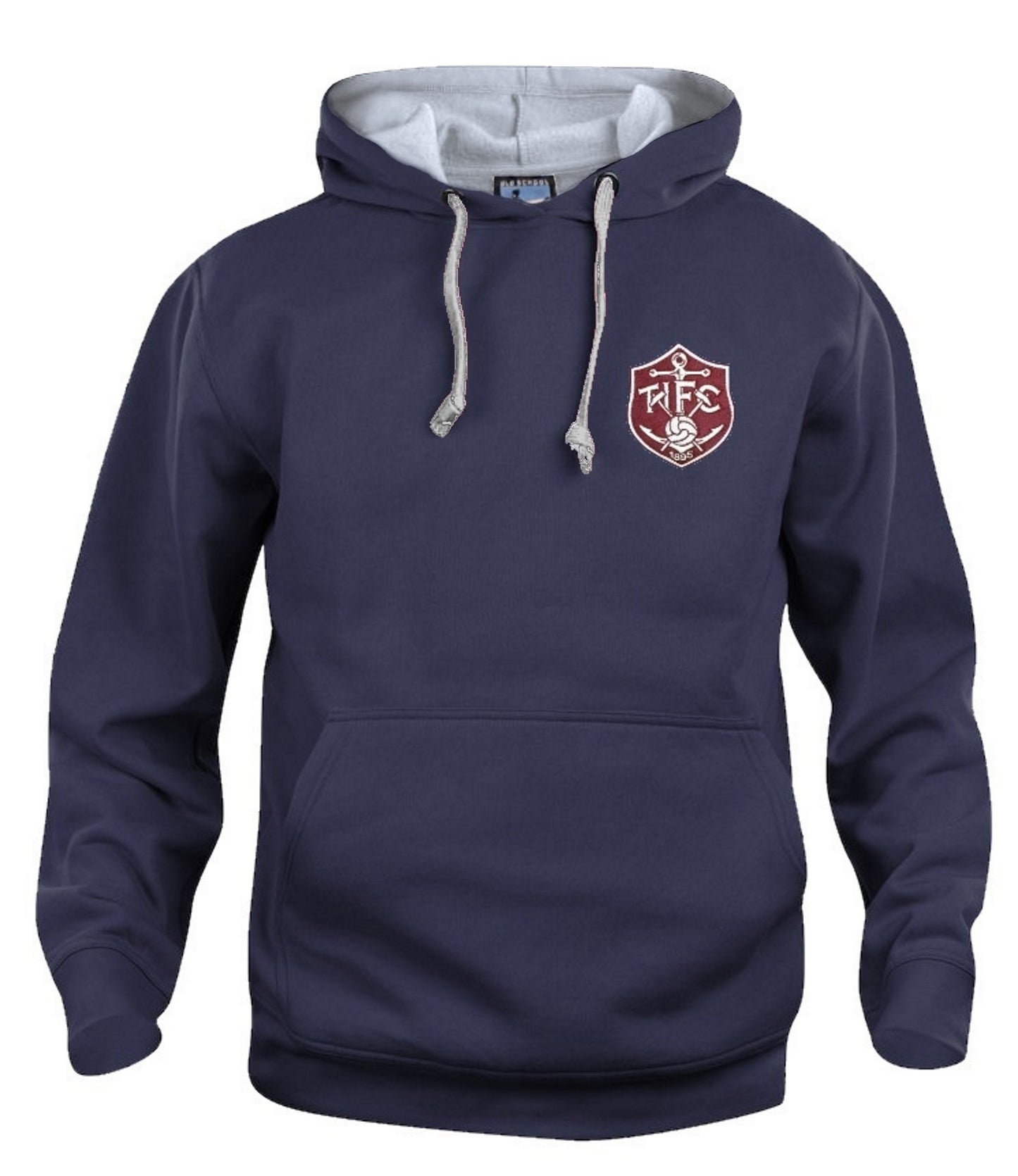 Thames Ironworks (West Ham) Retro Football Hoodie 1895 - Old School Football