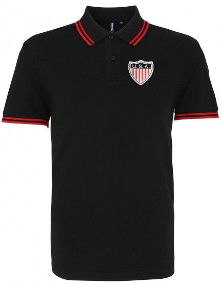 USA Retro Football Iconic Polo