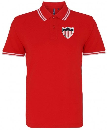 USA Retro Football Iconic Polo