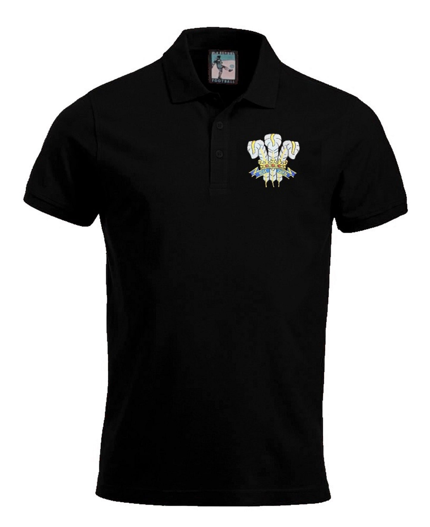Wales Rugby Retro 1970s Football Polo Shirt - Polo