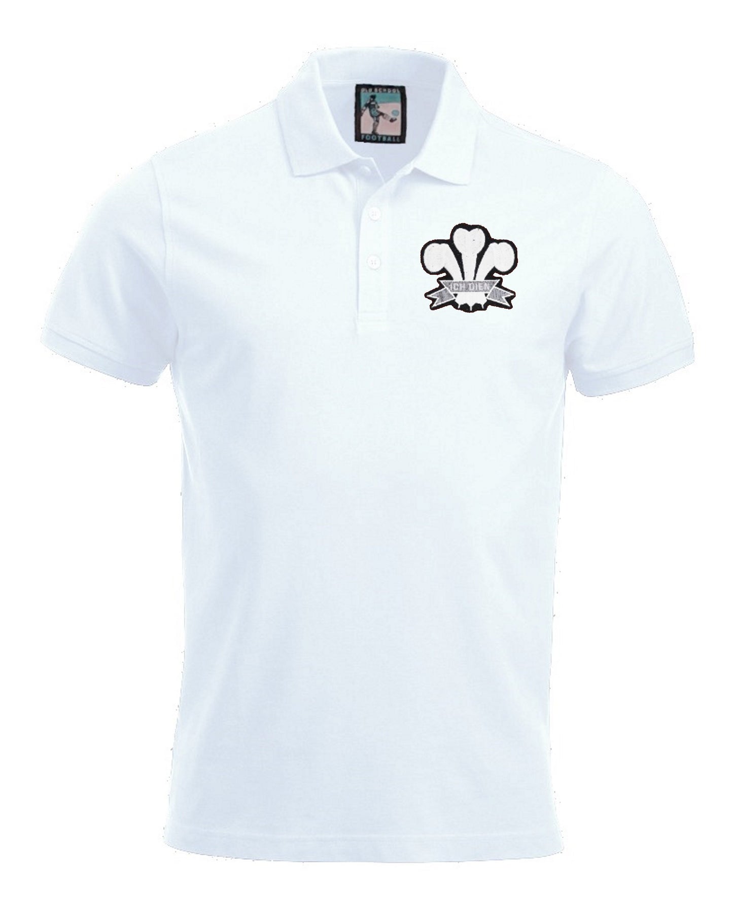 Wales Retro Rugby Polo Shirt 1900s- Polo
