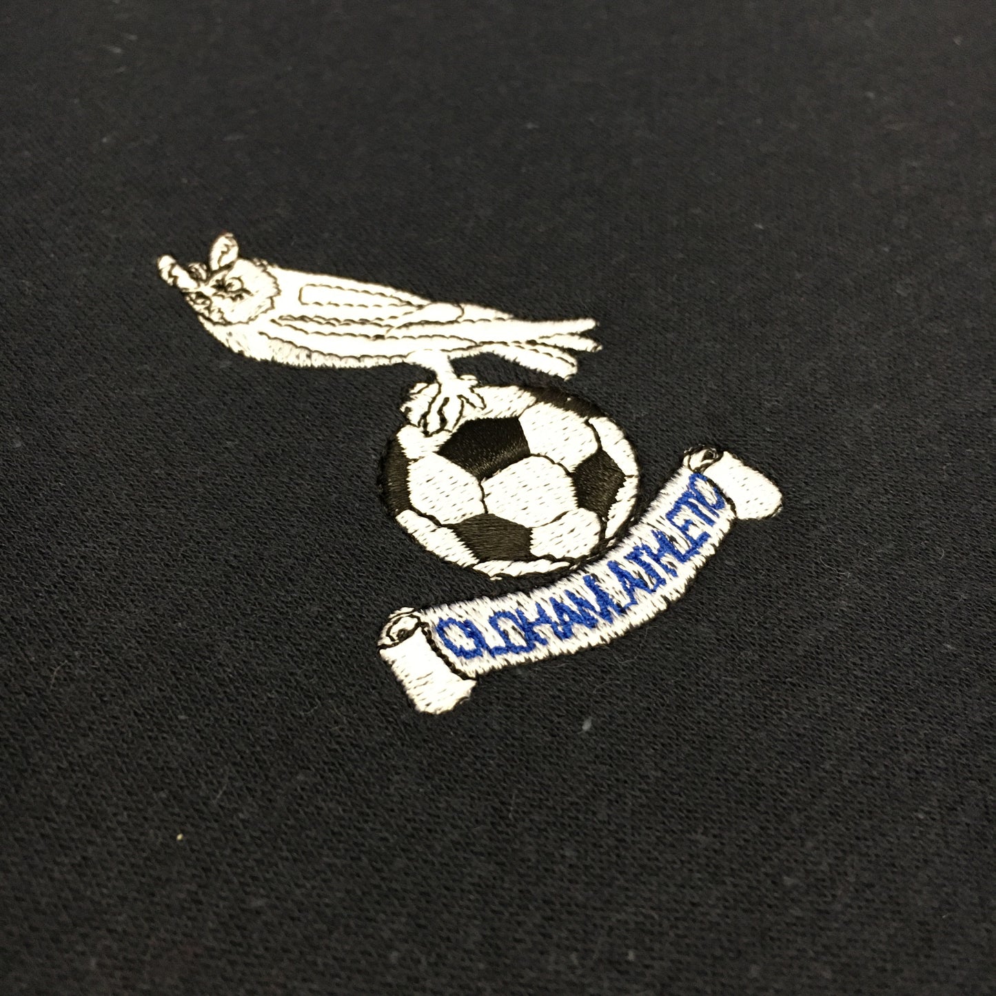 Oldham Athletic Retro Football Hoodie 1970s - 1980s