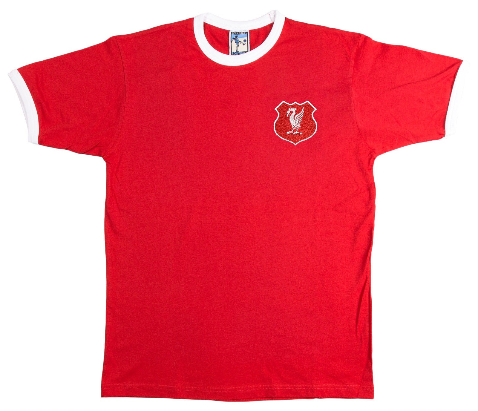 Liverpool Retro Football T Shirt 1950s