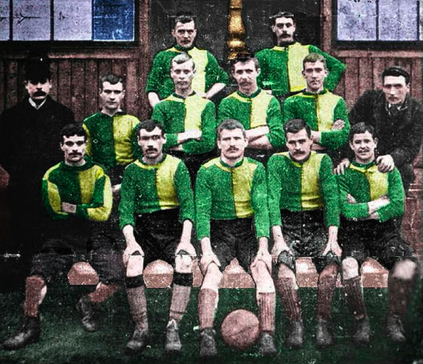 Newton Heath Retro Football T Shirt - Old School Football