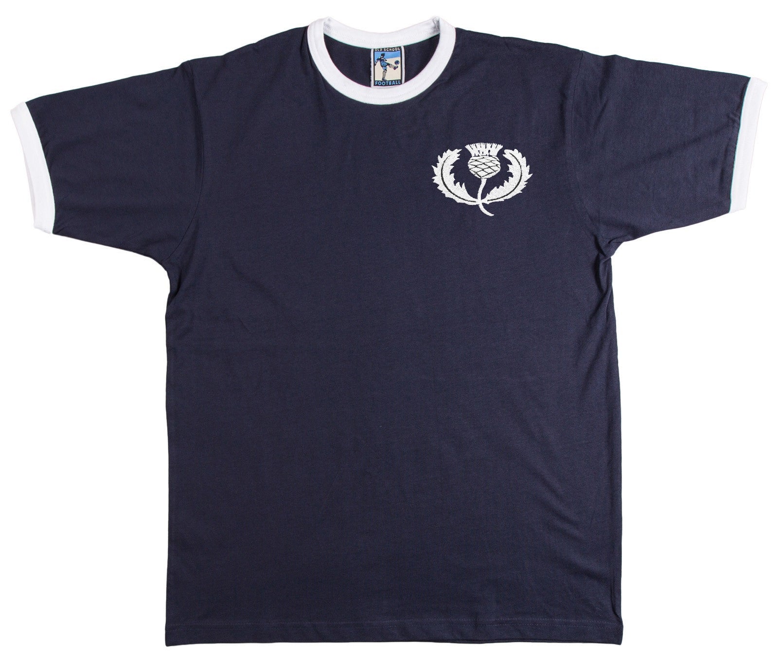 Scotland Rugby Retro T Shirt - Old School Football