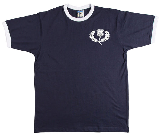 Scotland Rugby Retro T Shirt - Old School Football