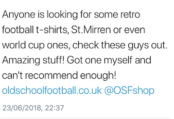 St Mirren Retro 1944 - 1948 Football Scarf - Scarf