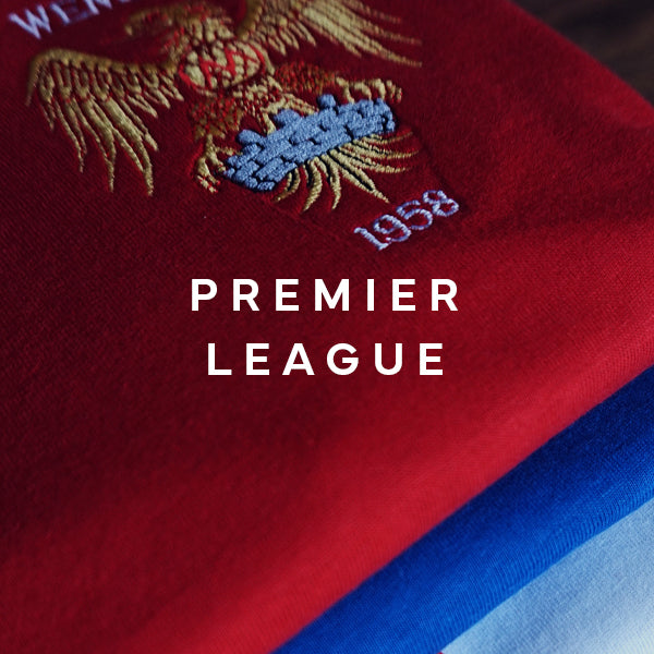 premier league retro football clothing