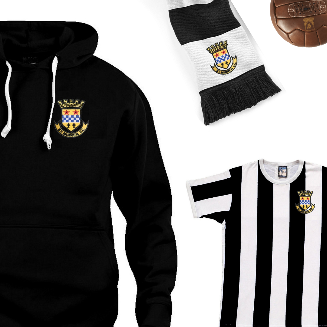 St. Mirren retro football collection