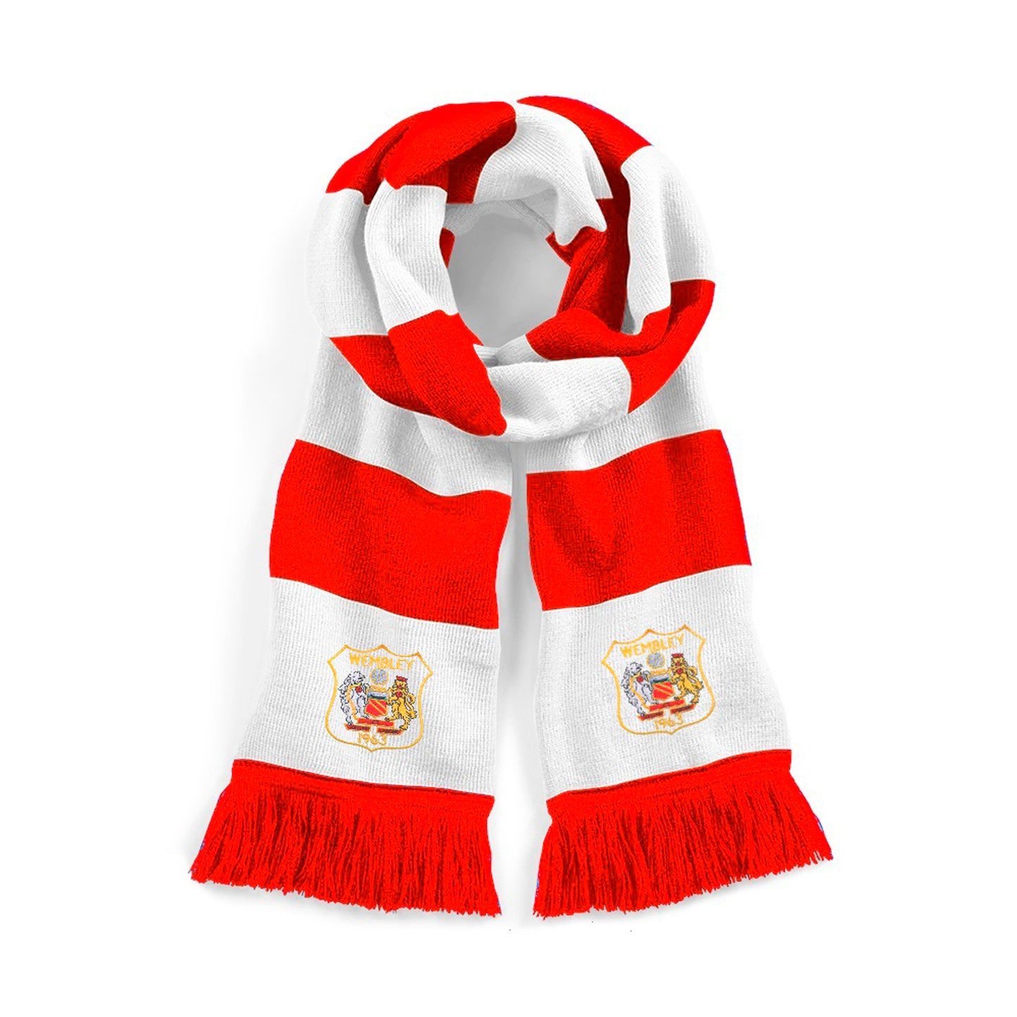 Manchester United Retro Football Scarf 1963