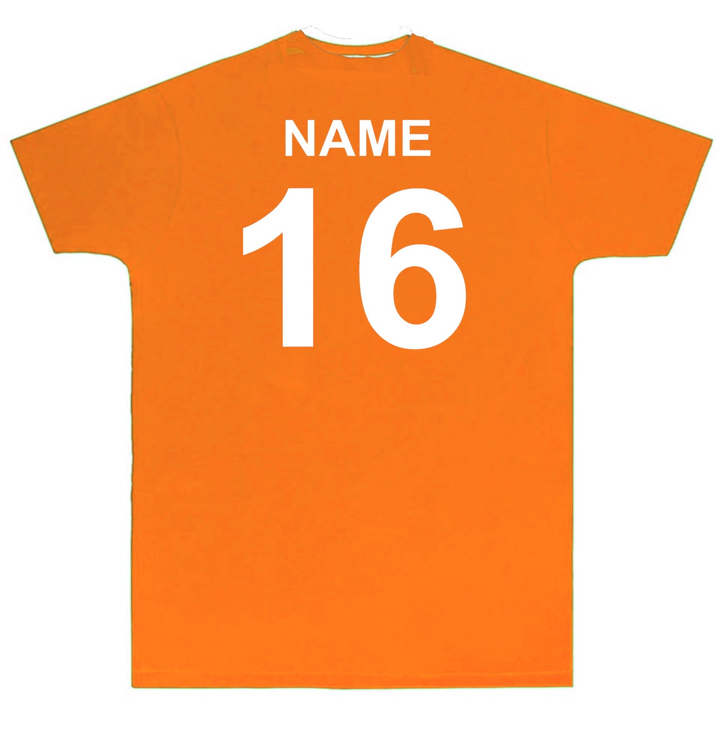 Customised printing - Name and Number - Old School Football