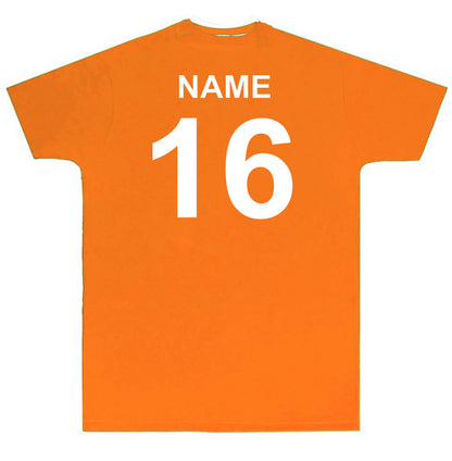 Customised printing - Name and Number - Old School Football